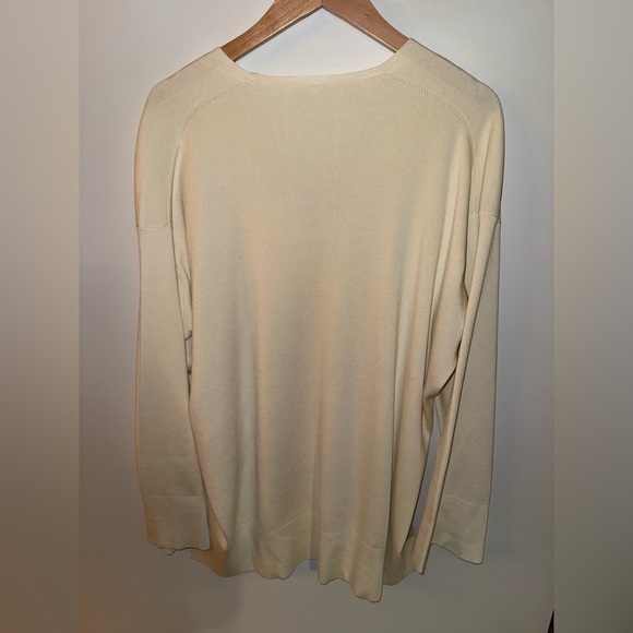 The row oversized silk & cotton sweater - Picture 2 of 6